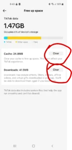 কিভাবে টিকটকের ক্যাশ মেমোরি মুছে ফেলবেন